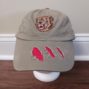 ALASKA Hat Cap Embroidered Bear Attack Claw Marks Arctic Circle Adjustable
